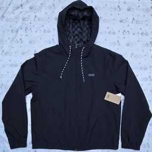 Vans Black Hooded Windbreaker for Women